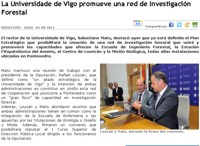 La Universidade de Vigo promueve una red de Investigacin Forestal