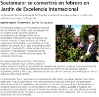 Soutomaior will be an International Camellia Garden of Excellence in February