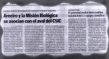 Areeiro and Misin Biolgica became associate units with the support of the CSIC